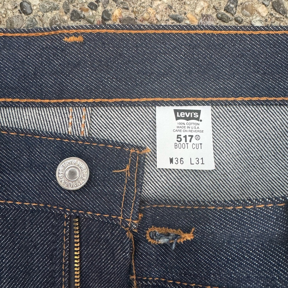 Vintage Levi’s 517 U.S.A. 36X31 jeans - Picture 5 of 9